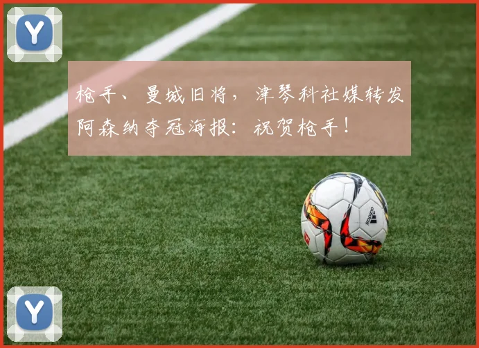 枪手、曼城旧将，津琴科社媒转发阿森纳夺冠海报：祝贺枪手！